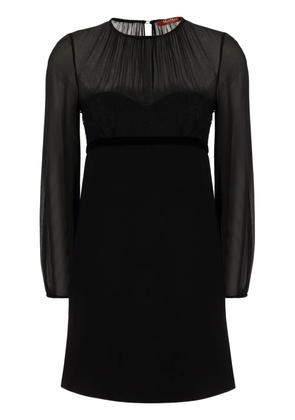 Max Mara sheer dress - Black