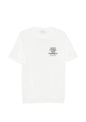 Family First lettering T-shirt - White