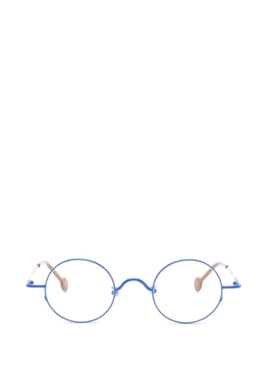 L.A. EYEWORKS round button glasses - Blue