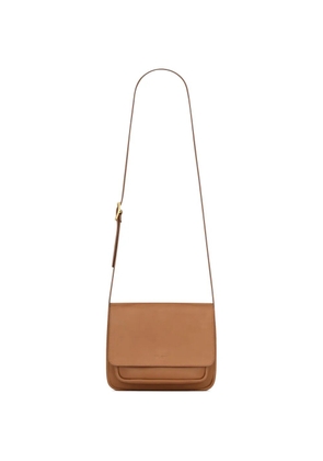 Saint Laurent small front-flap shoulder bag - Brown