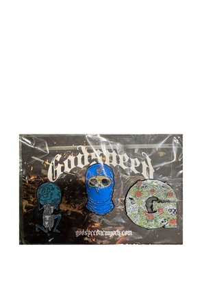 GODSPEED Shiesty pins (set of three) - Black