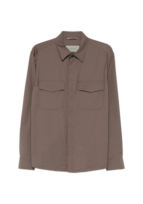 Canali pocket shirt - Brown
