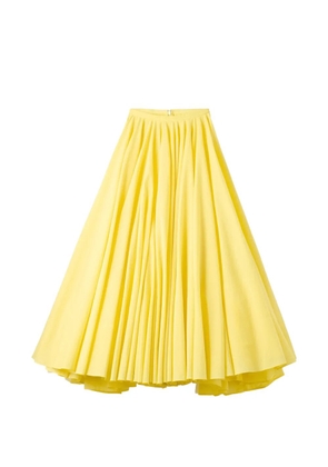 Jacquemus Paysan yellow midi skirt