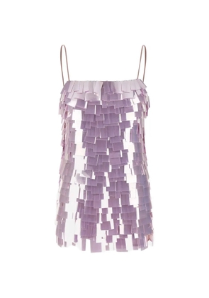 Retrofete Lucasta sequin-embellished mini dress - Purple