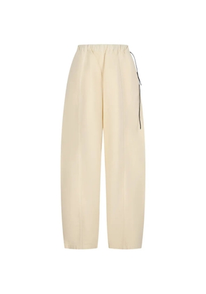 Haikure Angel twill trousers - Neutrals