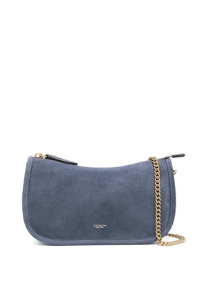 Coach suede shoulder bag - Blue