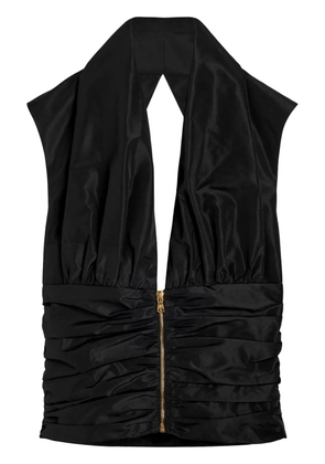 Patou open-back top - Black