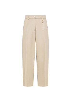 Seventy tassel detail trousers - Neutrals