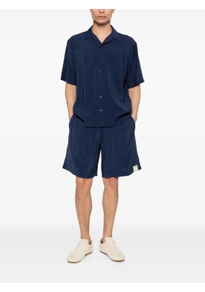 Family First elasticated-waist shorts - Blue