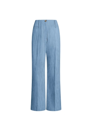 Patou wide-leg trousers - Blue