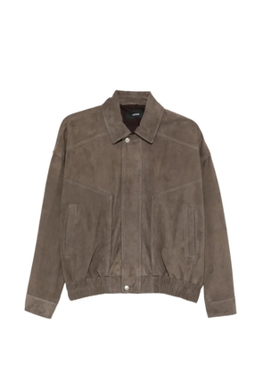 Arma Frederica bomber leather jacket - Brown