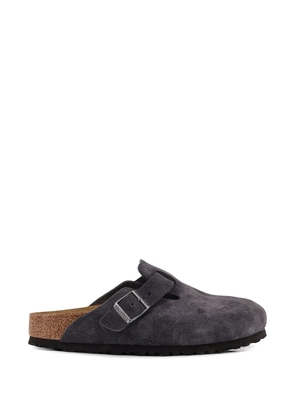 Birkenstock adjustable-buckle suede sandals - Grey