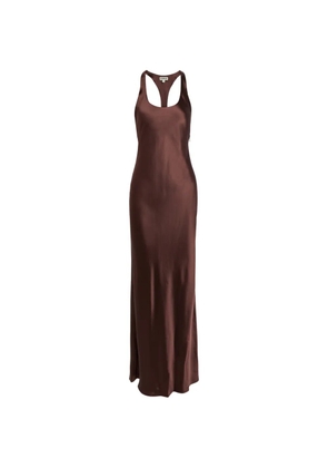 STAUD Juanita maxi dress - Brown