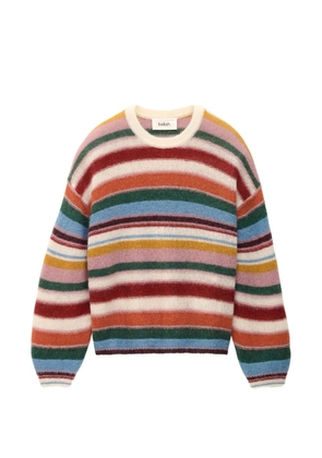 Ba&Sh Serena striped round-neck jumper - Neutrals