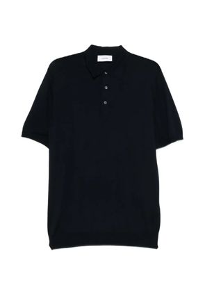 Lardini button polo shirt - Blue