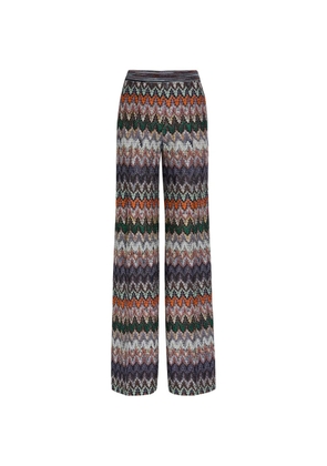 Missoni patterned trousers - Blue
