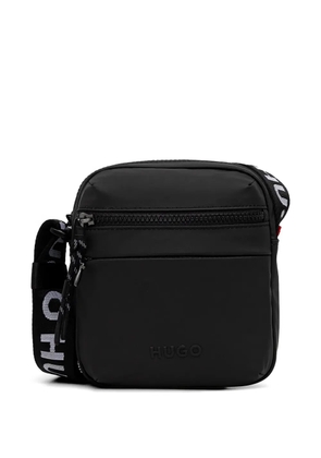 HUGO logo strap belt bag - Black