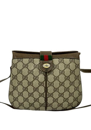 Gucci Pre-Owned 20th Century GG Supreme Web crossbody bag - Brown
