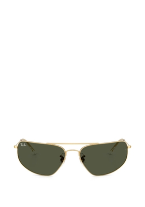 Ray-Ban rectangle-frame sunglasses - Gold