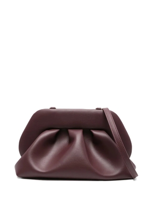 Themoirè Bios pleated clutch bag - Purple