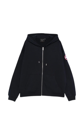 Canada Goose Rove logo-appliqué hoodie - Blue