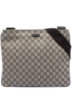 Gucci Pre-Owned 2016-2026 GG Supreme crossbody bag - Brown