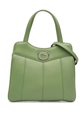 Gucci Pre-Owned 2016-2025 Small Leather Petite GG Tote satchel - Green
