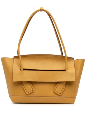 Bottega Veneta Pre-Owned 2012-2025 Medium Grained Calfskin The Arco tote bag - Yellow