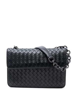 Bottega Veneta Pre-Owned 2012-2026 Small Nappa Intrecciato Olimpia shoulder bag - Black