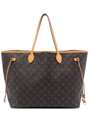 Louis Vuitton Pre-Owned 2011 Monogram Neverfull GM tote bag - Brown
