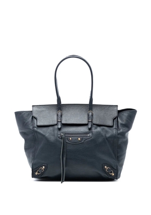Balenciaga Pre-Owned 2005-2025 Leather Papier A5 Flap tote bag - Blue
