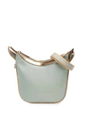 Gucci Pre-Owned 2000-2015 Canvas Web hobo bag - Blue