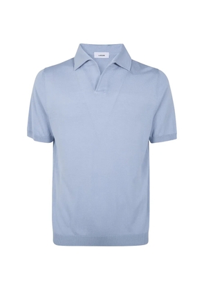 Lardini short-sleeve polo shirt - Blue