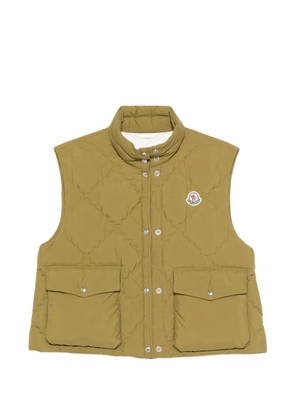 Moncler Biois quilted pocket gilet - Green