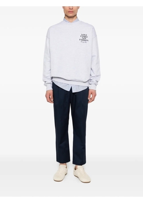 Family First elasticated-waist trousers - Blue