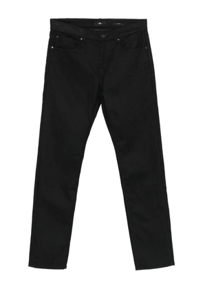7 For All Mankind cotton-blend jeans - Black