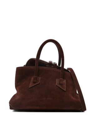 The Attico suede tote bag - Brown
