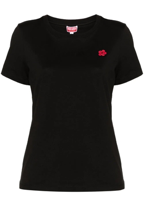 Kenzo Boke Flower-patch cotton T-shirt - Black