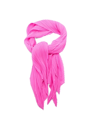 Pleats Please Issey Miyake Monthly january pleated scarf - Pink
