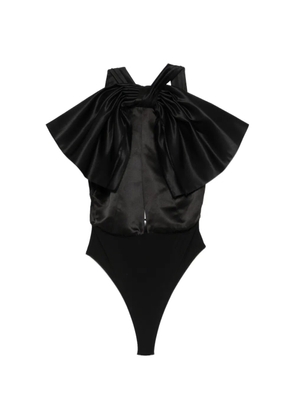 Alchemy x Lia Aram bow-detail bodysuit - Black