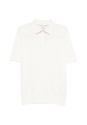 Paul Smith buttoned polo shirt - Neutrals