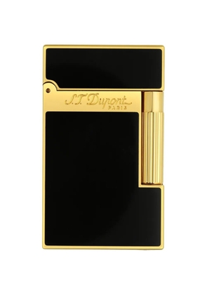 S.T. Dupont Ligne 2 black lacquer gold lighter
