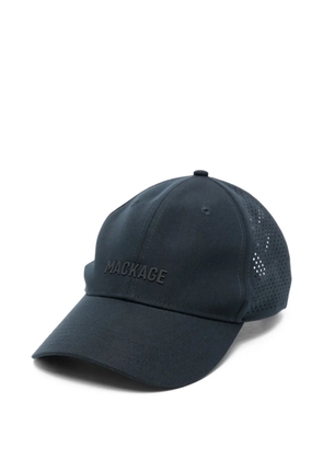 Mackage perforated logo cap - Blue