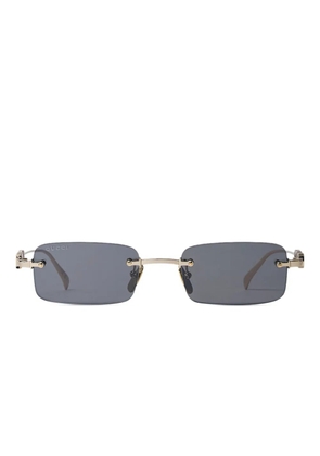 Gucci Eyewear rectangle-frame sunglasses - Gold