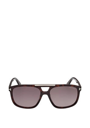 TOM FORD Eyewear browline sunglasses - Brown