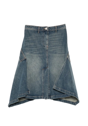 Brandon Maxwell The Frankie denim skirt - Blue