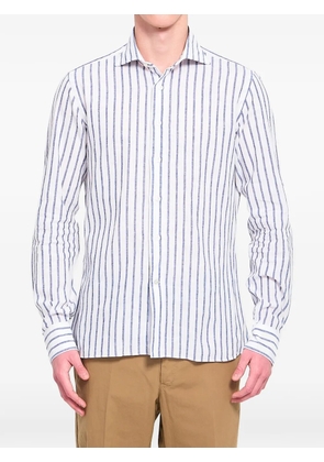 BORRIELLO NAPOLI striped marechiaro shirt - White