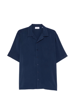 Family First revere-collar button-fastening shirt - Blue