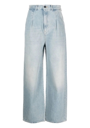 LouLou de Saison high-waist wide-leg jeans - Blue
