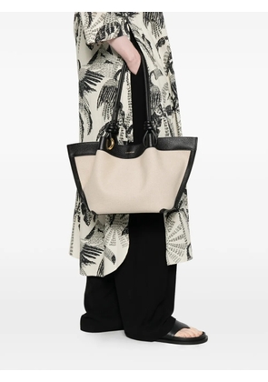 Coccinelle medium Finn knotted-handle shoulder bag - Neutrals